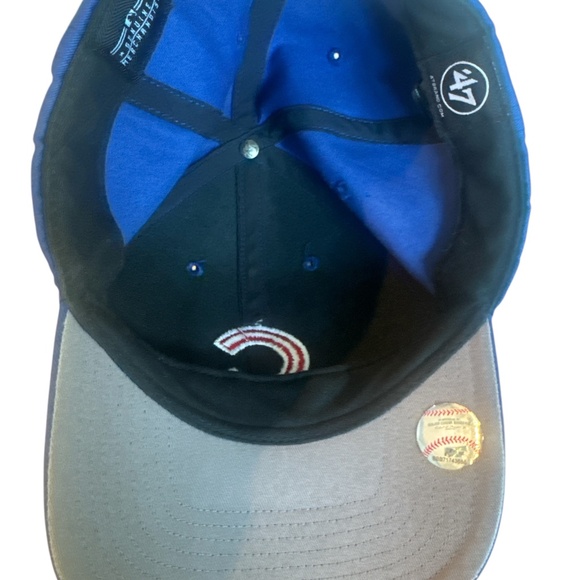 MLB Chicago Cubs 47’ Brand Adjustable Baseball Cap Hat Adult OSFA Embroidered - Picture 4 of 6